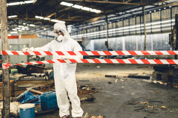 Professional Hoarding Cleanup technician working in Seville, OH